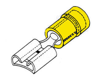 VROUWELIJKE-CONNECTOR-6.4mm-GEEL-(FYF6)