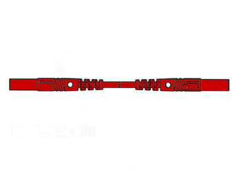 CONTACT-PROTECTED-MEASURING-LEAD-4mm-100cm-/-RED-(MLB/GG-SH-100/1)-(HM0411S100)