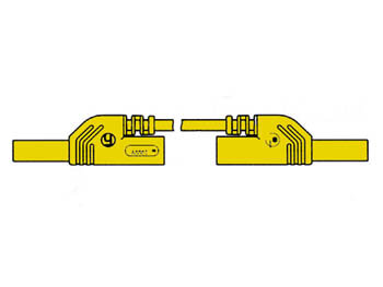CONTACT-PROTECTED-INJECTION-MOULDED-MEASURING-LEAD-4mm-25cm-/-YELLOW-(MLB-SH/WS-25/1)-(HM0431S25A)