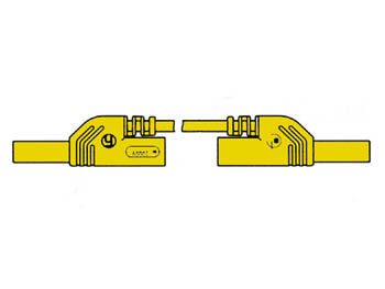 CONTACT-PROTECTED-MEASURING-LEAD-4mm-50cm-/-YELLOW-(MLB-SH/WS-50/1)-(HM0431S50A)