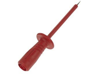 TEST-PROBE-WITH-ELASTIC,SHATTER-PROOF-INSULATED-SLEEVE,-FEMALE-SOCKET-4mm-safety-(PRUEF2600-RED)-(HM5412S)