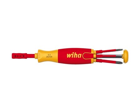 Wiha-Schroevendraaier-met-bitmagazijn-LiftUp-electric-sleufkop,-Phillips-met-6-slimBits-(38610)-(WH38610)