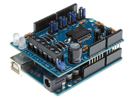 Motor-&amp;--power-shield-voor-Arduino&reg;-(WPK03)