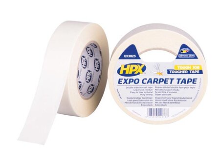 HPX---Expo-tapijt-tape---wit-38mm-x-25m-(HPXEX3825)
