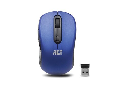 Wireless-mouse-blue-1000/1200/1600dpi-(ACTAC5140)