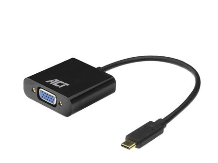 USB-C---VGA-female-Adapter,-0.15-Meter-(ACTAC7300)