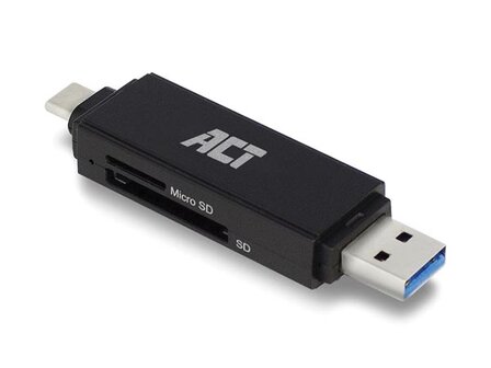 USB-3.2-Gen1-kaartlezer-SD-en-Micro-SD,-USB-C-&-Type-A-aansluiting-(ACTAC6375)