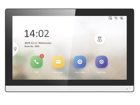 IP-professioneel-7&quot;-touchscreen-binnenstation--PoE-(EDS150)&quot;
