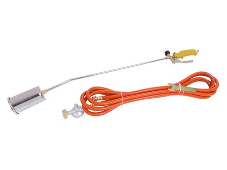 ONKRUIDBRANDER-OP-GAS---SLANG-5-m---DRUKREGELAAR-2.5-BAR-(VL104)