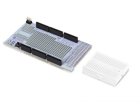 PROTOSHIELD-PROTOTYPING-BOARD-MET-MINI-BREADBOARD-VOOR-ARDUINO&reg;-MEGA-(WPSH216)