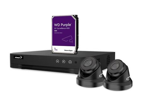 IP-VIDEOBEWAKINGSSET---4-KANAALS-NVR-RECORDER---2-x-IP-DOME-CAMERA---1-TB-HD---KABELS-(CCTVPROM20)