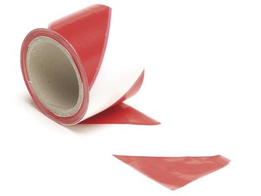 ROOD/WIT SIGNALISATIELINT - 100 m (1187-100)
