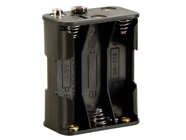 BATTERIJHOUDER VOOR 6 x AA-CEL (VOOR BATTERIJCLIPS) (BH363B)