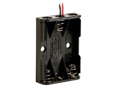 BATTERIJHOUDER VOOR 3 x AAA-BATTERIJEN (BH431A)