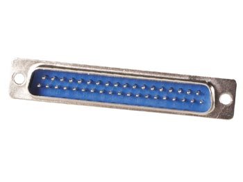 MANNELIJKE 37P SUB-D CONNECTOR - CHASSISMONTAGE (CC004)