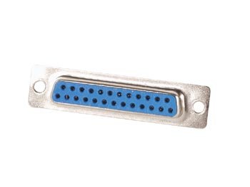 VROUWELIJKE 25P SUB-D CONNECTOR - CHASSISMONTAGE (CC007)