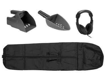 SET MET ACCESSOIRES VOOR METAALDETECTOR (CMDSET)