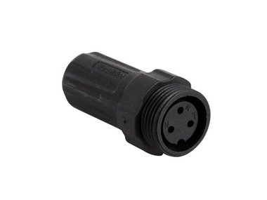 WATERDICHTE VROUWELIJKE MULTIPIN CONNECTOR - 3 PENNEN (CUF3W)