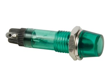 RONDE SIGNAALLAMP 8mm 220V GROEN (DRDF220VL)