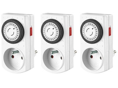 SET MET 3 MINI 24 U-TIMERS - PENAARDE (E305DM) (E305DMX3)