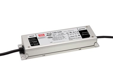 SCHAKELENDE VOEDING  - 1 UITGANG - 150 W - 24 V - 3Y (ELG-150-24A-3Y)