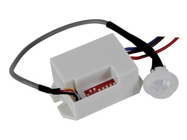 MINI PIR-BEWEGINGSDETECTOR - INBOUW - 12 VDC (EMS114)