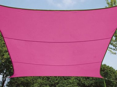 ZONNEZEIL - RECHTHOEK - 4 x 3 m - KLEUR: FUCHSIA (GSS4430FU)