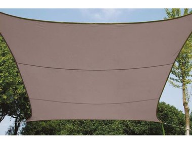 ZONNEZEIL - VIERKANT - 5 x 5 m - KLEUR: TAUPE (GSS4500TA)