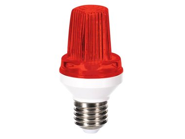 MINI LEDFLITSLAMP - E27 - 3 W - ROOD (HQPL11028)