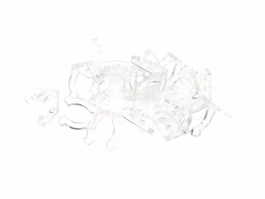MONTAGECLIPS VOOR LICHTSLANGEN en LED-LICHTSLANGEN - 20 st. (HQRL99003)