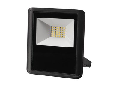 LED-SCHIJNWERPER VOOR BUITENSHUIS - 20 W, NEUTRAALWIT - ZWART (LEDA7002NW-B)