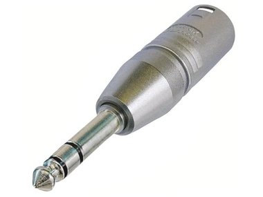 3-PIN XLR MANNELIJK NAAR STEREO 1/4