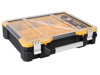 Plastic Opbergkoffer met Verwijderbare Bakjes - 490 x 420 x 115 mm (OSC19)