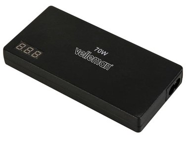 UNIVERSELE GESTABILISEERDE SCHAKELENDE ADAPTER - UITGANG: 15 TOT 20 VDC (70 W) - ULTRADUN (PSSE23)