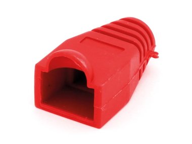 SOEPELE HULS VOOR MODULAIRE PLUG RJ45 - ROOD (SPCR)