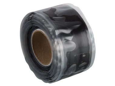 Stretch & fuse tape - zwart - 25 mm x 3 m (VDLHPX2503)