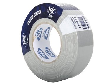 Professionele linnen tape - 50mm x 50m - zilverkleurig (VDLHPX5050S2)