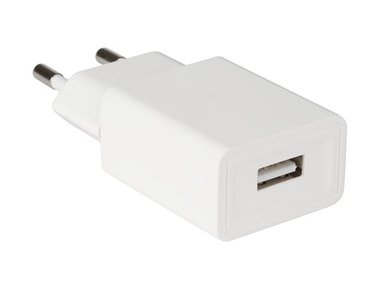 COMPACTE LADER MET USB-AANSLUITING - 5 V - 2.4 A max. - 12 W max. (PSS6EUSB32W)