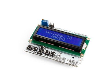 LCD-SHIELD EN TOETSENBORD VOOR ARDUINO® - LCD1602 (WPSH203)