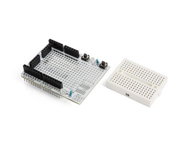 PROTOSHIELD PROTOTYPING BOARD MET MINI BREADBOARD VOOR ARDUINO® UNO (WPB201)