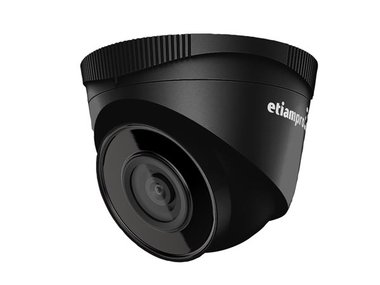 IP-NETWERKCAMERA - VAST NETWERK - DOME - 4 MP - ZWART (ECAMIP102B)