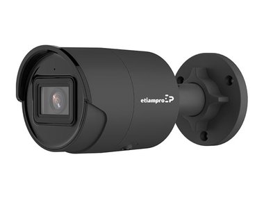 IP-NETWERKCAMERA - VAST NETWERK - CILINDRISCH - 8 MP - ZWART (ECAMIP602B)