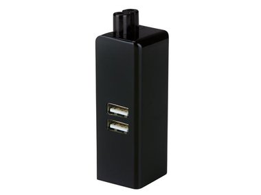 COMPACTE IN LINE LADER MET USB-AANSLUITING - 5 VDC - 2.1 A - 10.5 W (PSSEUSB24B)