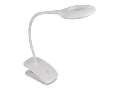 LED-BUREAULAMP - OPLAADBAAR - DIMBAAR - 20 LEDs - WIT (VTLLAMP15)