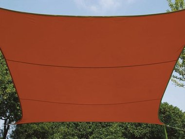 ZONNEZEIL - RECHTHOEK - 2 x 3 m - KLEUR: TERRACOTTA (GSS4320TR)