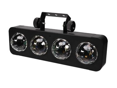 LED DJ FLOWER EFFECT - 4 x 3 W RGBA (HQLE10049)