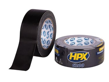 Pantsertape - zwart 48mm x 25m (HPXCB5025)