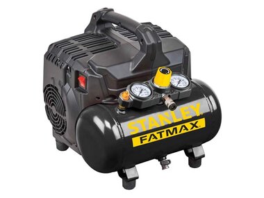 Professionele Compressor - Zonder Olie - Horizontaal - Low Noise - 6 L / 1 pk / 8 bar (WDST101/8/6)