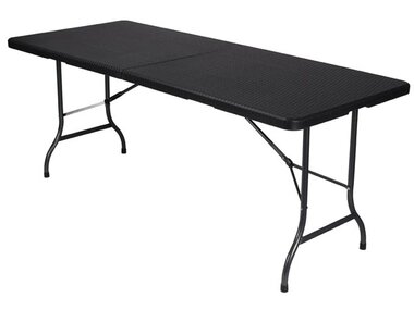 VOUWTAFEL - ROTANLOOK - 180 x 75 x 74 cm (FP180R)