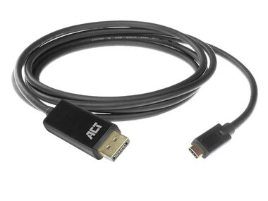 USB-C naar DisplayPort Kabel - 4K @ 60 Hz - 2 m (ACTAC7325)
